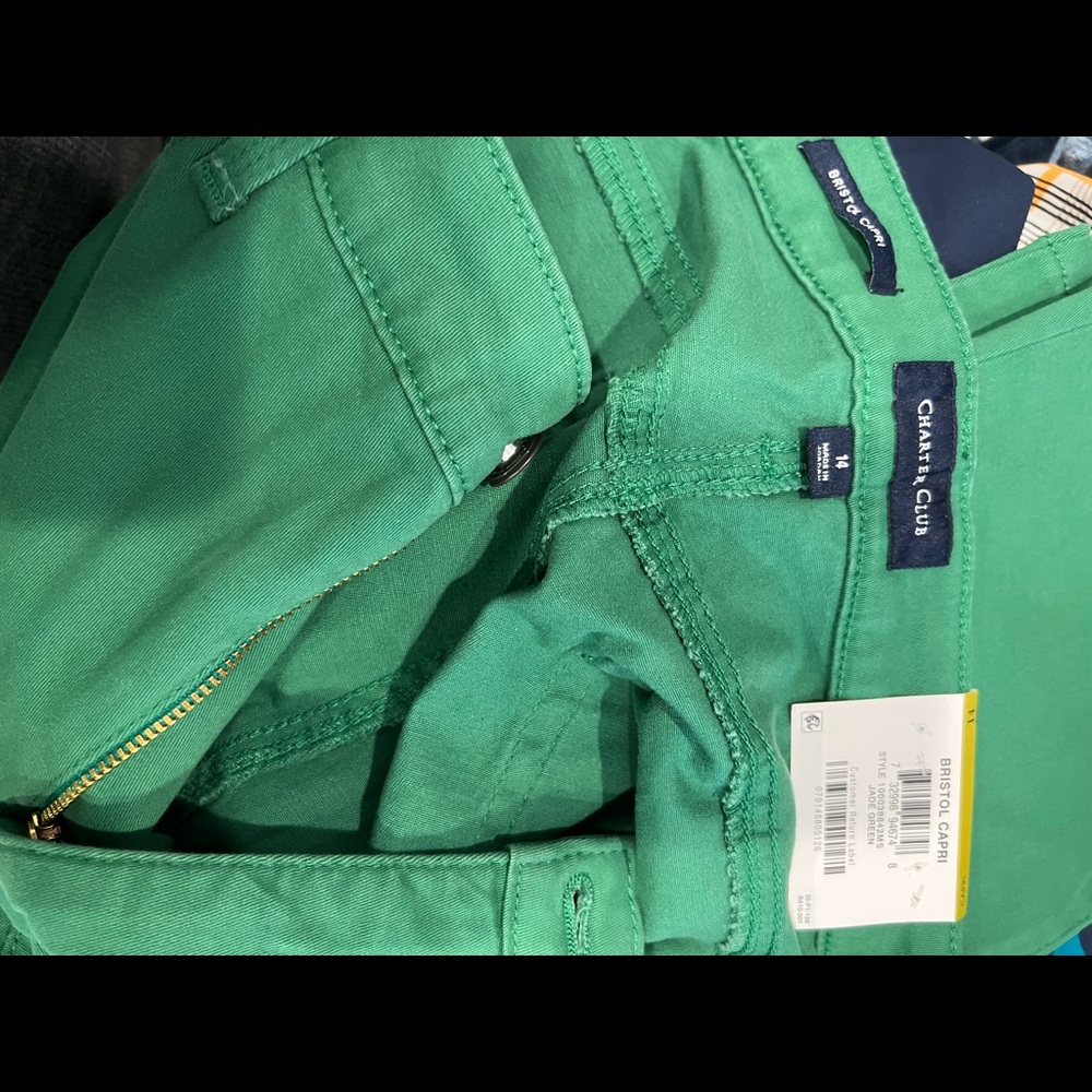 Charter club capri pants